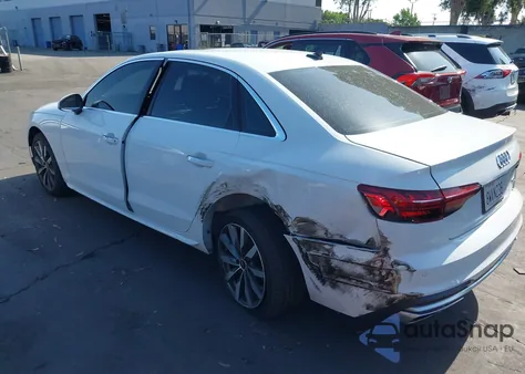 2021 Audi A4 Premium 40 Tfsi Quattro S Tronic from USA, damaged, VIN WAUABAF46MA066001